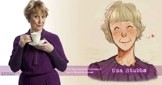 01 国宝级的演员 近年来,尤娜·斯塔布斯最为观众所熟知的角色就是