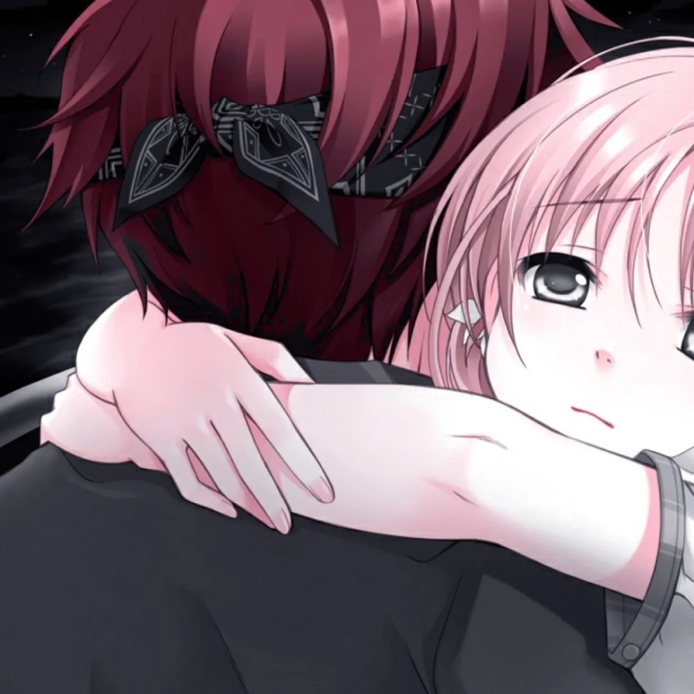 关于拥抱的情侣头像,好甜