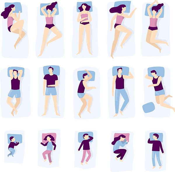 侧卧睡危害大n种睡姿哪种最健康