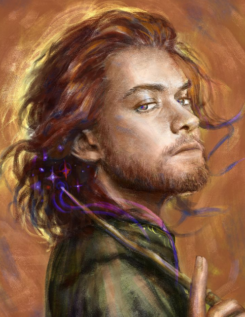 哈利波特哈迷画关于邓布利多的十幅画