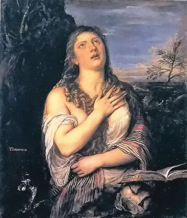 【04▼油画《达娜厄》画面的构图没有超越入睡维纳斯的基本动态