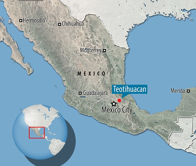 墨西哥金字塔下隧道内惊现四束干花,1800年前献祭羽蛇神_腾讯新闻