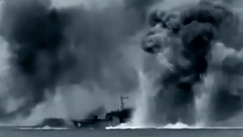 传奇八六海战：平台护卫舰中弹17发，人员伤亡45％依然顽强获胜000404华意压缩