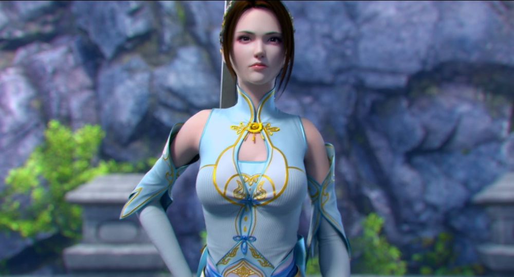 斗破苍穹:纳兰嫣然突破"生死门",云韵亲自认可,实力不输萧炎