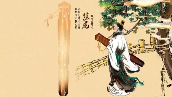 焦尾琴汉末,蔡邕遭杀害后,"焦尾"琴仍完好地保存在皇家内库之中.