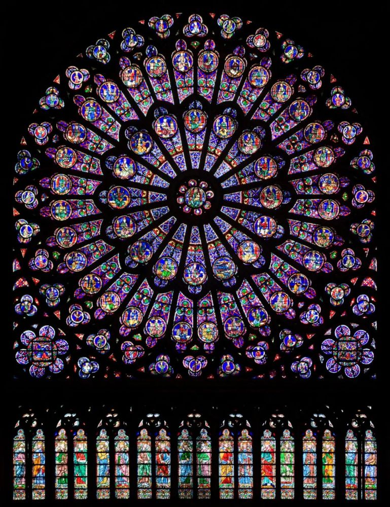 教堂里美轮美奂的彩窗玻璃是怎么做的?_腾讯新闻