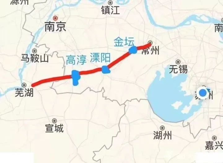 常芜铁路浮出水面高淳国土空间规划近期实施方案来了