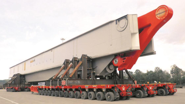 重器只租不卖,1152个轮胎的航母运输车,全球仅5辆,美国也没有