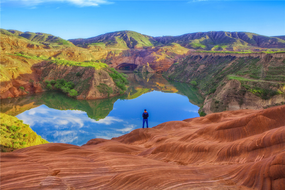 靖边波浪谷美景