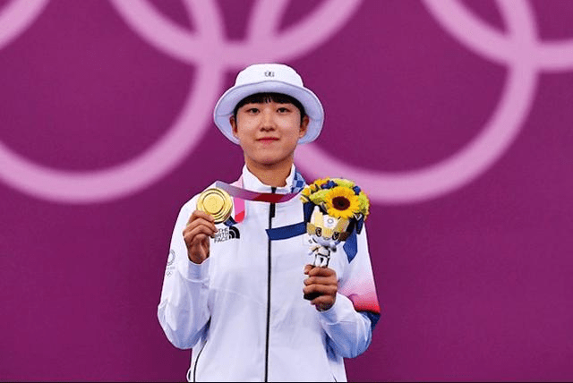 韩国运动员安山图片