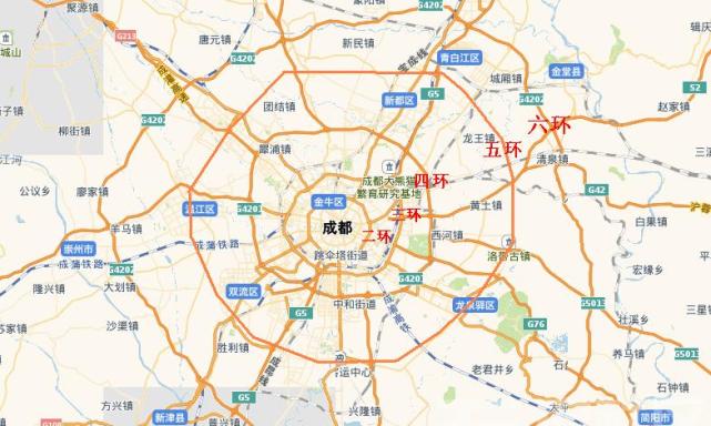 除了北京以外,第二個擁有六環路的城市,是你們的家鄉嗎?