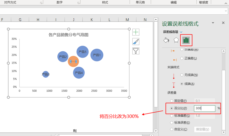 excel數據分析5分鐘學會製作氣泡圖