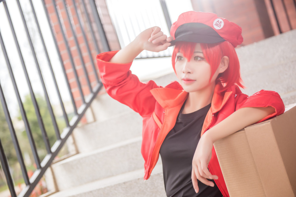 工作细胞 红细胞cosplay