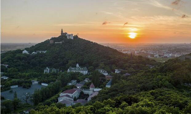 上海|大金山岛|山峰|上海中心大厦|东佘山|佘山国家森林公园
