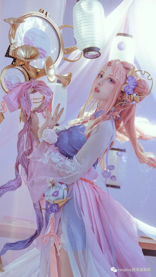 cos:王者荣耀王昭君乞巧织情cos正片@枣糕