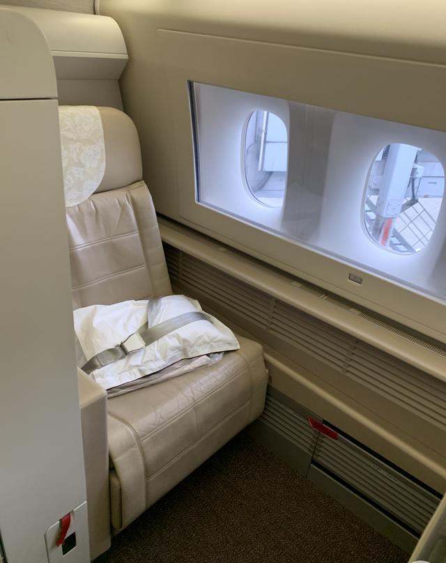 揭秘票价7400元的中日航线商务舱,飞机上最好吃的我看是冰淇淋_腾讯网