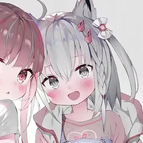 击爆少女心的动漫闺蜜头像