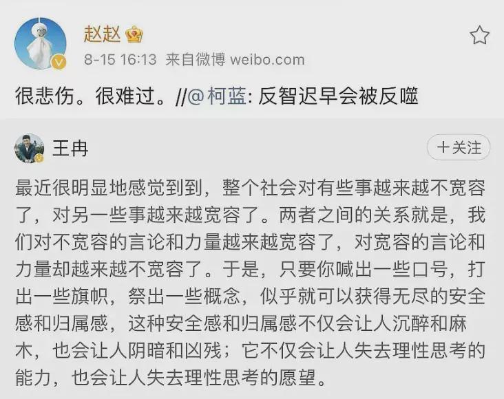 张哲瀚后续，王冉禁言柯蓝道歉，“六公主”内涵：一条狗的回家路