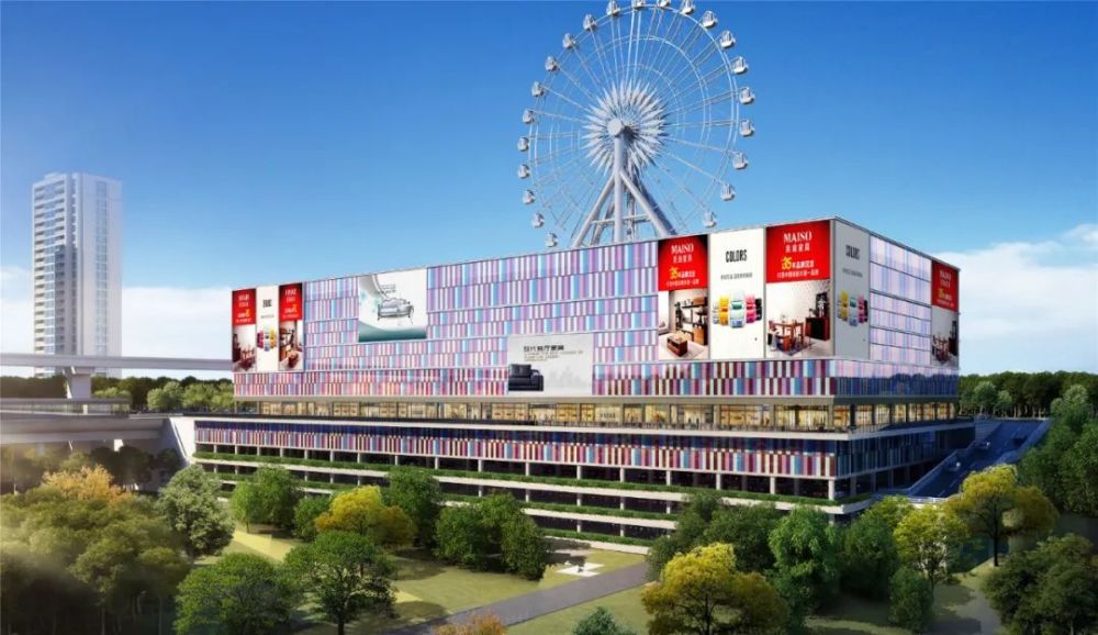 敏华家居商场位于科学城江津园区滨江新城片区.