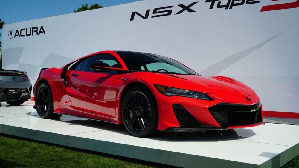 讴歌nsx Type S亮相圆石滩车展 全网搜