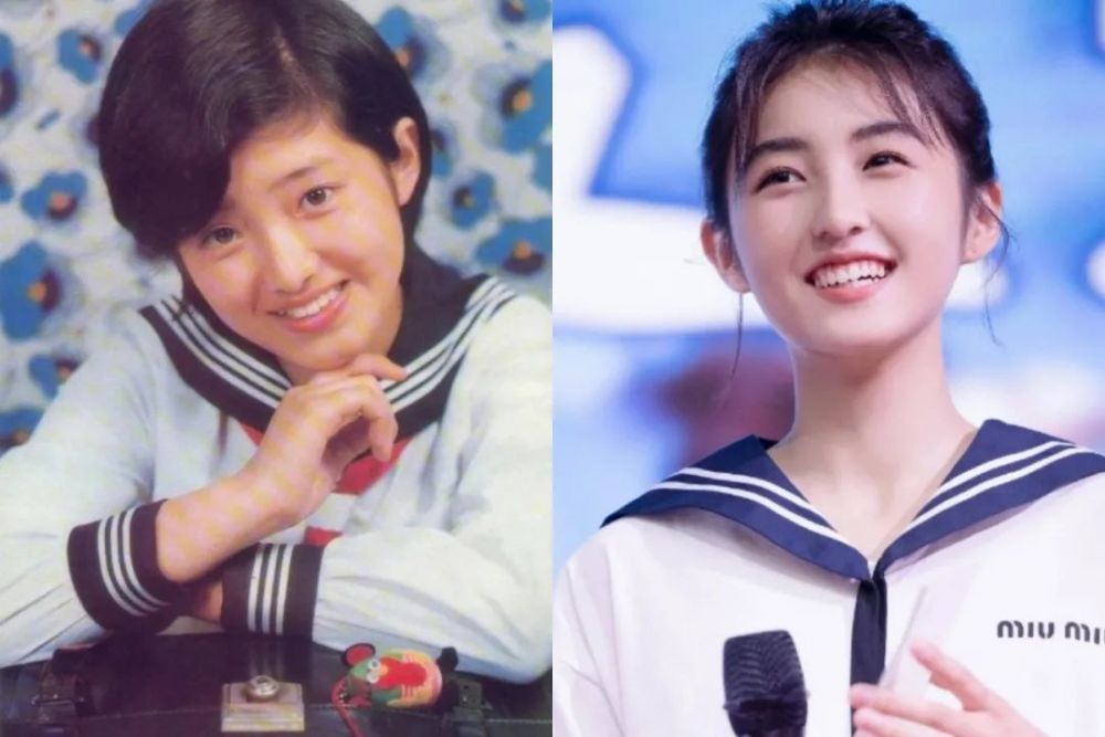 神似山口百惠幼龄而少年张子枫是如何变美的