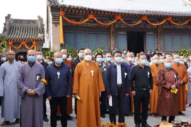 圣境法讯悲明老和尚追思法会在五台山龙泉寺举行