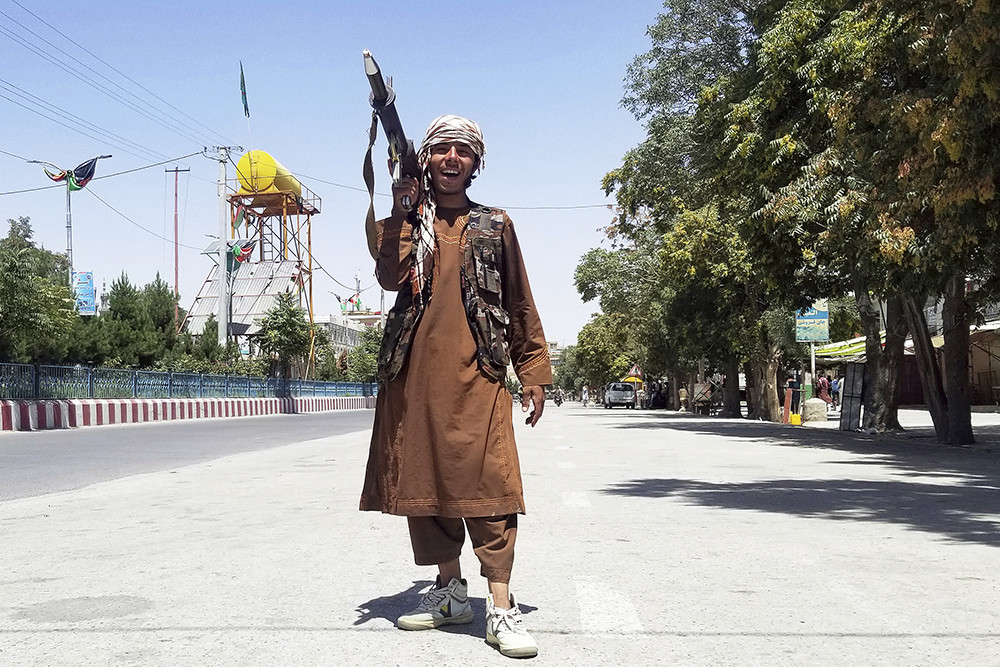 8月12日,卡塔尔首都多哈,阿富汗问题四方会议持续进行.