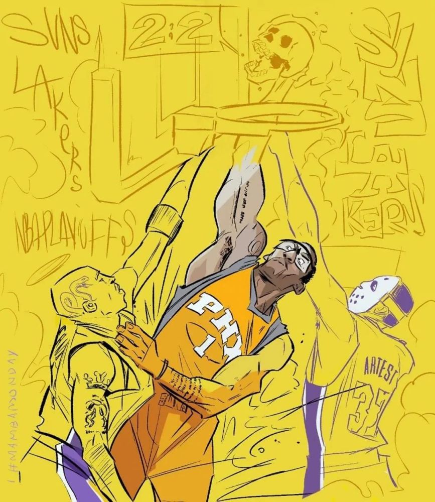 球星动漫头像丨nba篮球超清壁纸0816期