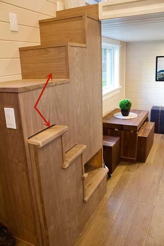 头次见楼梯可抽拉,收放自如,轻轻松松空出来2㎡空间!