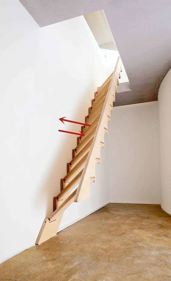 折形单跑楼梯图片