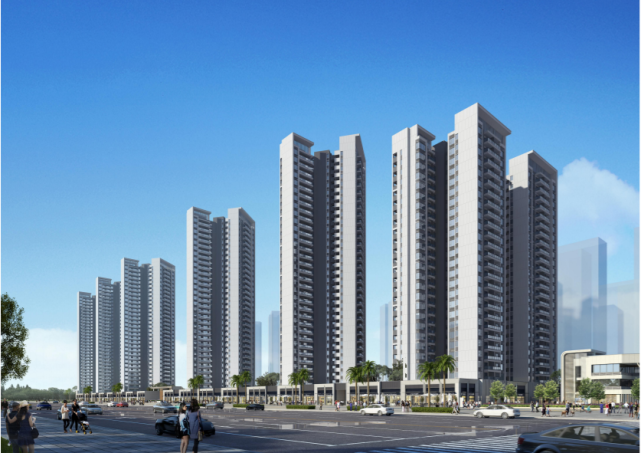 2021年8月16日河源市自然资源局源城分局金域华府项目位于源城区建设