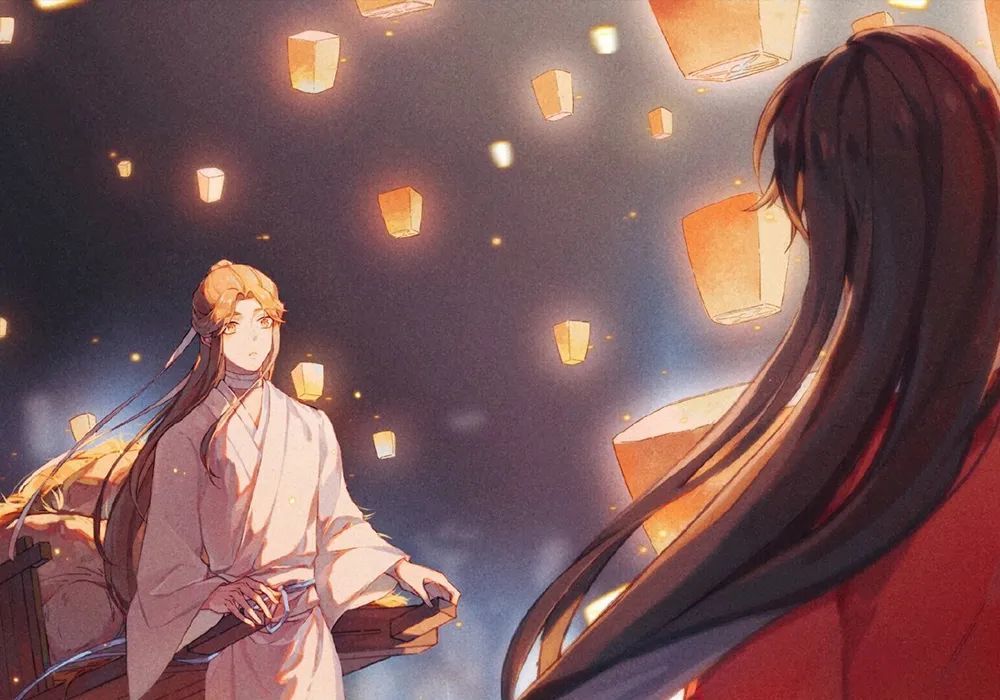 墨香家官配的重逢,蓝湛非常激动,花城特意换装,冰妹怎么回事?