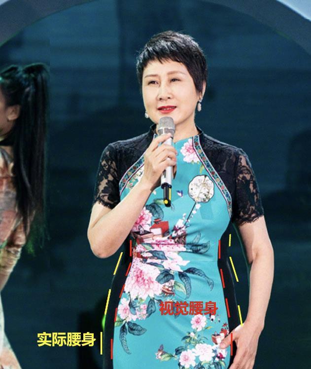 张凯丽穿旗袍也太会选120斤硬是穿成100斤看完都不想减肥了