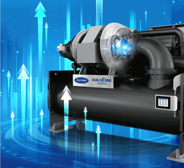 开利鼎酷19dv双级离心机产品焕新升级为新基建按下加速键