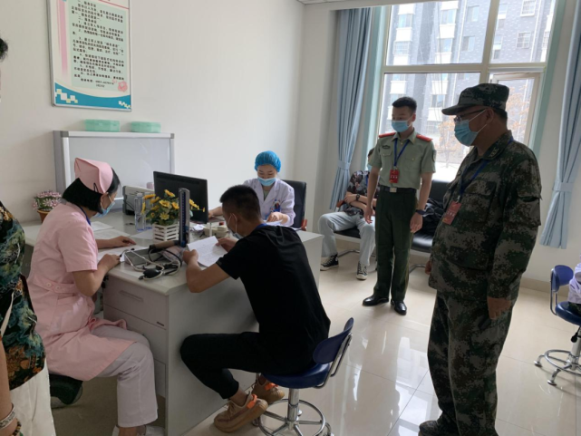 报效祖国正当时兴庆区2021年下半年征兵体检工作全面展开