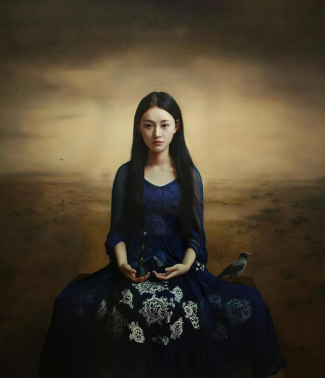 有美一人 清扬婉兮——青年画家王柔用油画描绘东西兼具、宜古宜今的女性之美