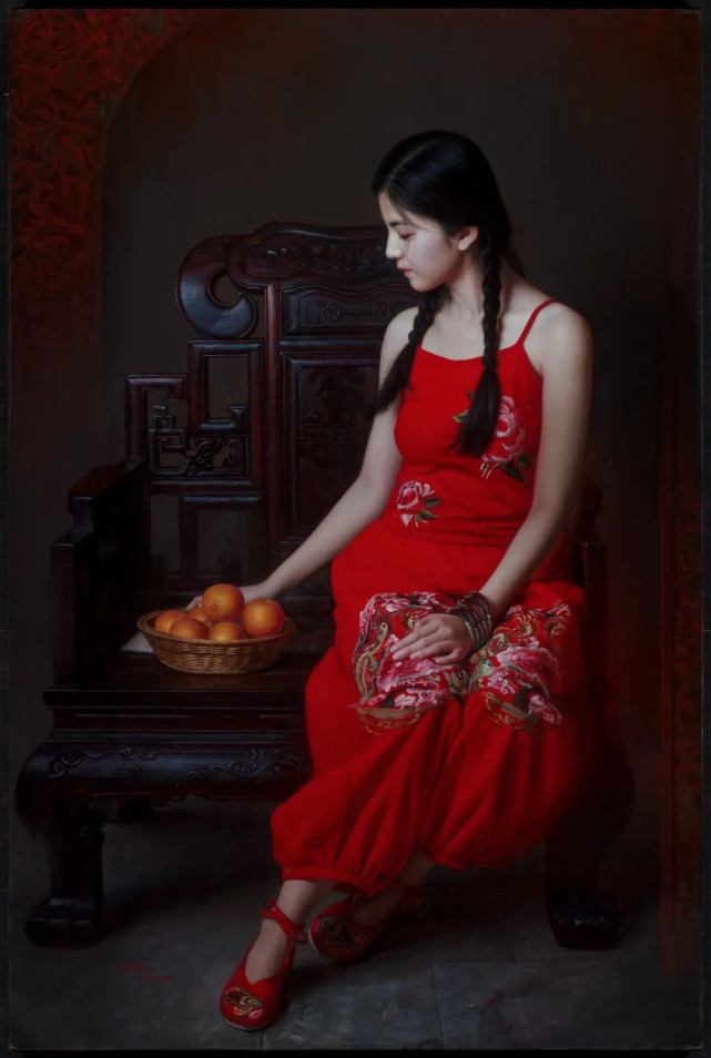 有美一人 清扬婉兮——青年画家王柔用油画描绘东西兼具、宜古宜今的女性之美