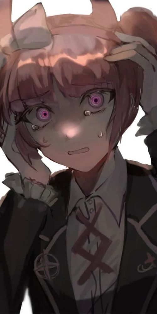 《弹丸论破》空木言子,动漫全面屏壁纸,讨厌温柔