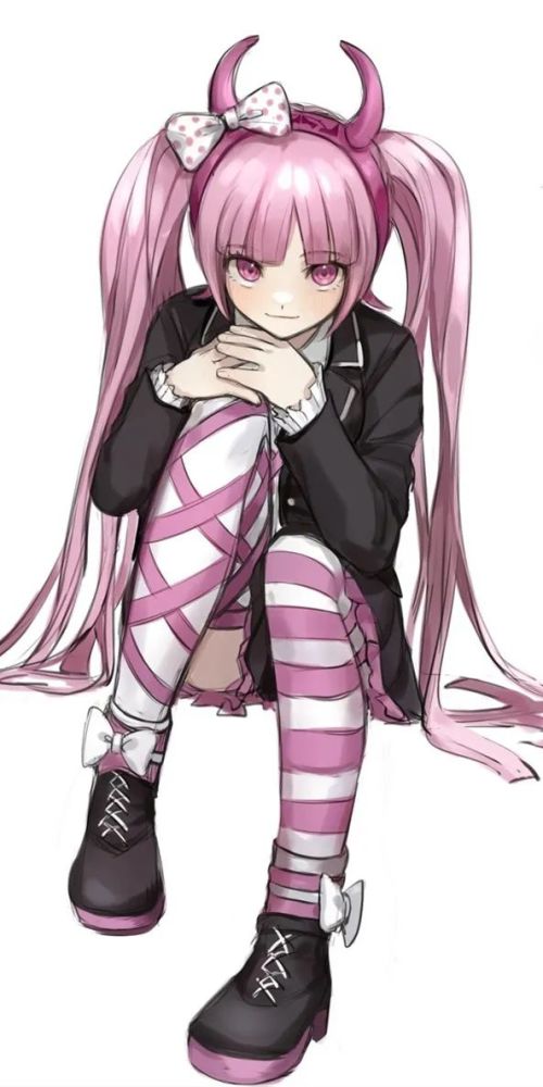 《弹丸论破》空木言子,动漫全面屏壁纸,讨厌温柔