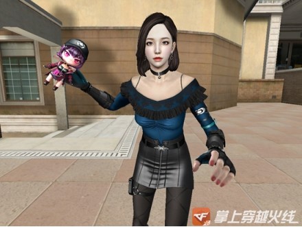 【cf】又一高颜值美女亮相,简直就是心目中的甜心偶像_腾讯新闻