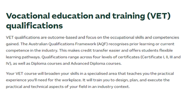 一文带你读懂澳洲的vet可以用vet申请澳洲移民吗