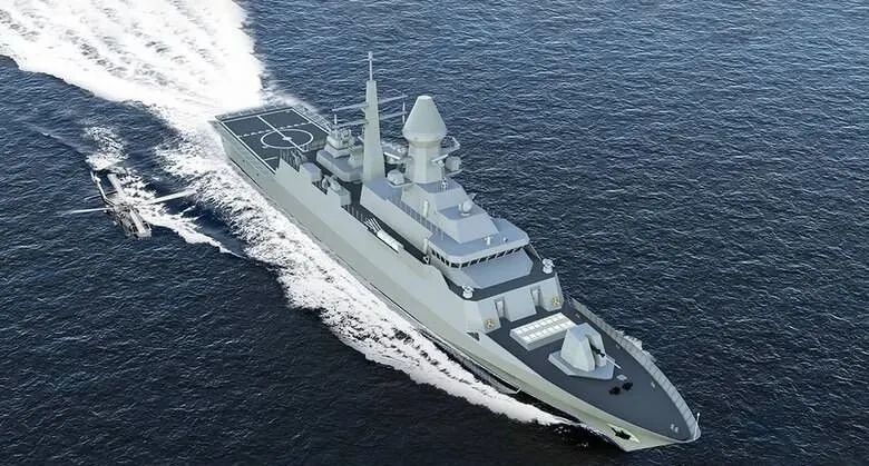 土库曼斯坦新型护卫舰deniz han号正式服役_腾讯新闻