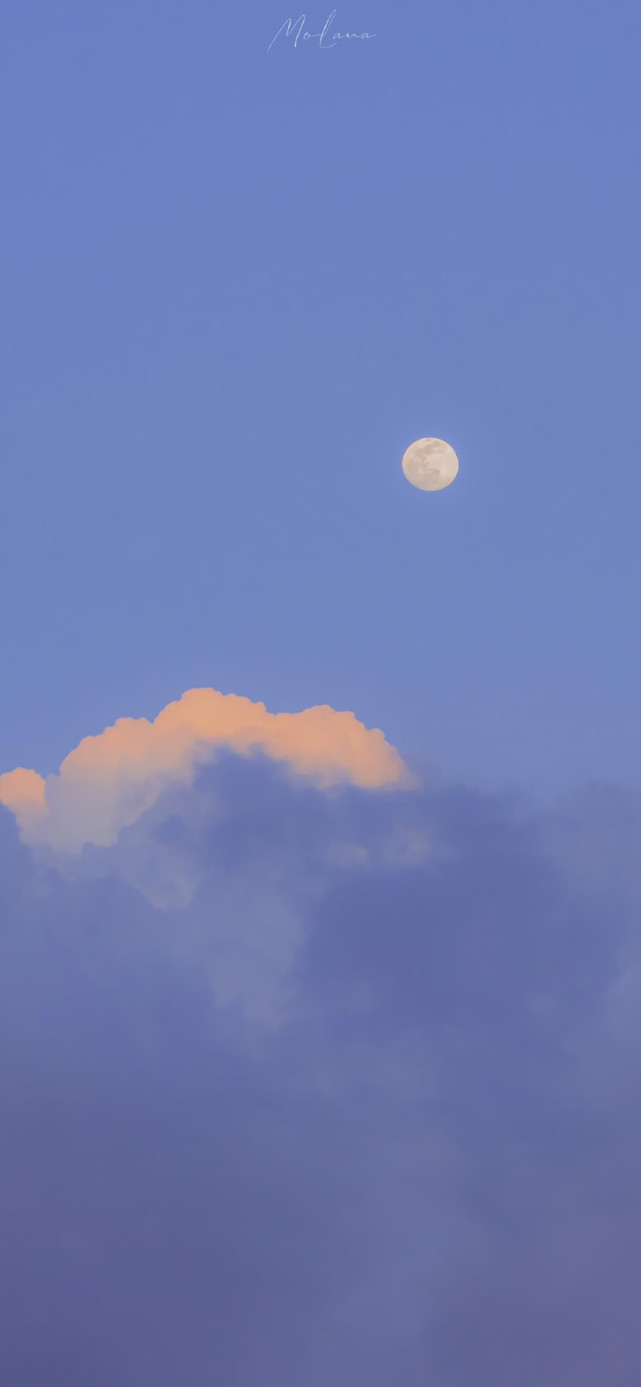 治愈系蓝色背景图