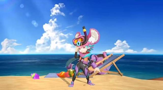 王者荣耀李元芳的逐浪之夏换新衣