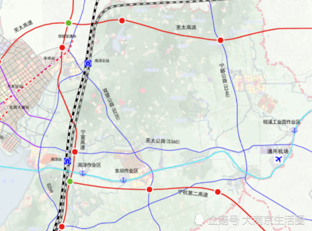 地铁s9将续建南京高淳未来两座高铁站