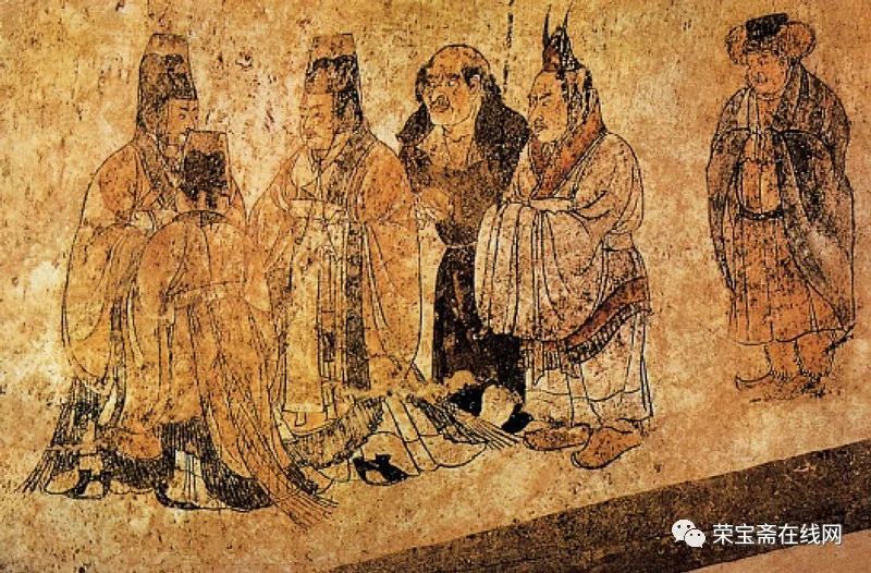 唐代墓室壁画_腾讯新闻
