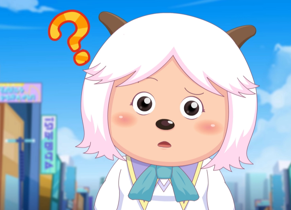 暖羊羊过生日拟人形象公开苗条又好看有明星范儿