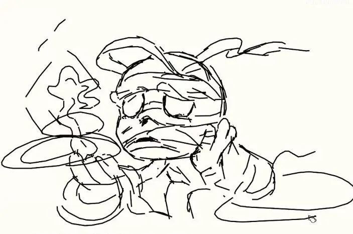 脑洞大开人类低质量画师的在线对局