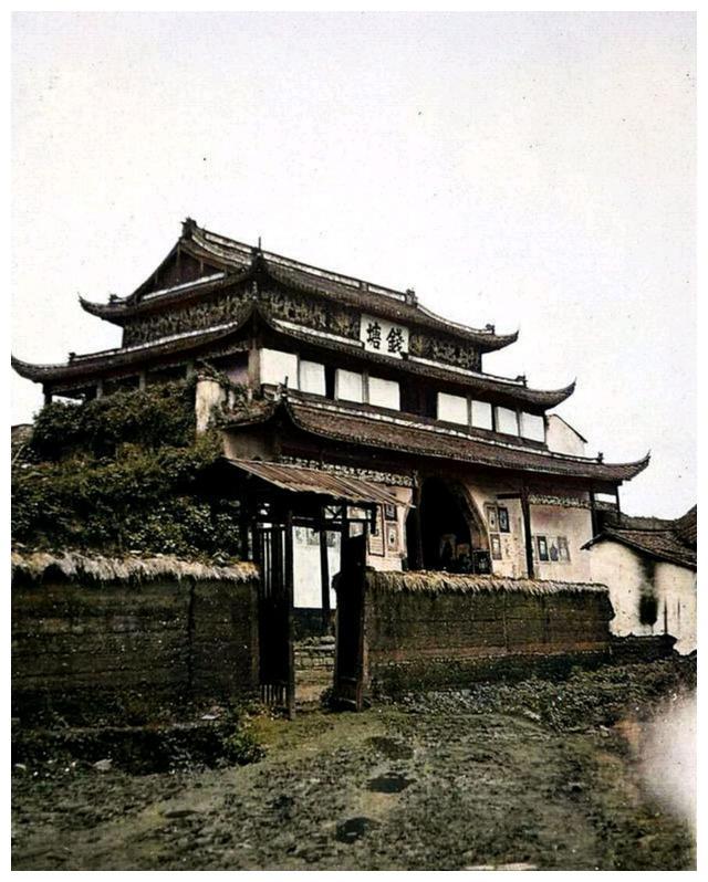 老照片1907年浙江杭州歷史情景看下變化有多大