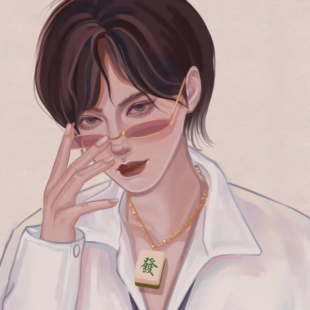 一组惊艳的国潮头像男头女头情侣头像